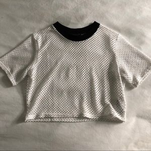 Mesh crop top